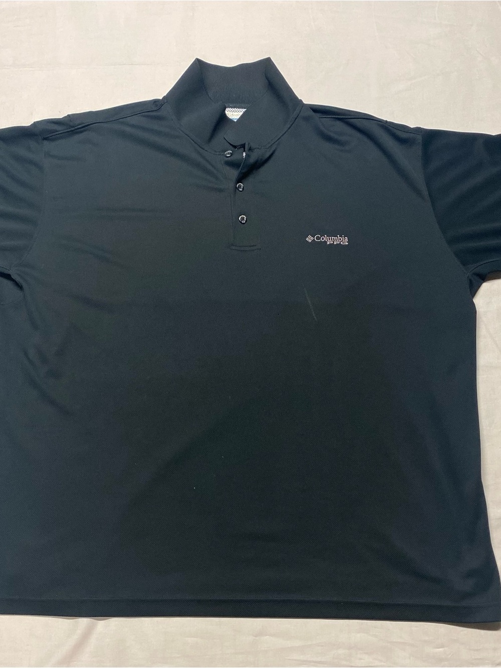 Columbia Men’s Black Polo with Subtle Logo